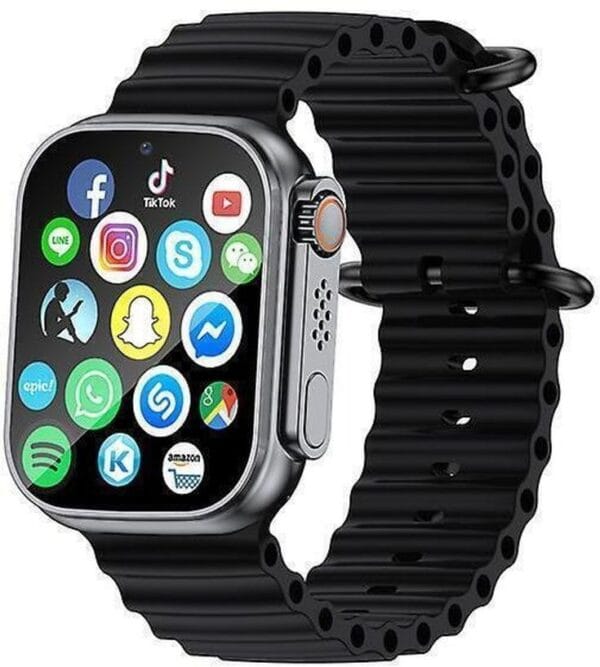 Smart Watch Ultra SIM 4G with Bluetooth Call - Stylish Unisex Design T10 ultra 2 - Image 2