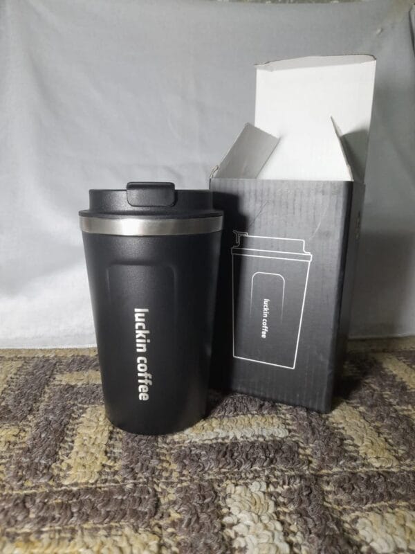 Stainless Steel Coffee Thermos Mug - Image 2