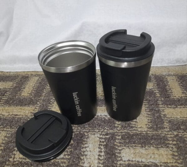 Stainless Steel Coffee Thermos Mug - Image 3