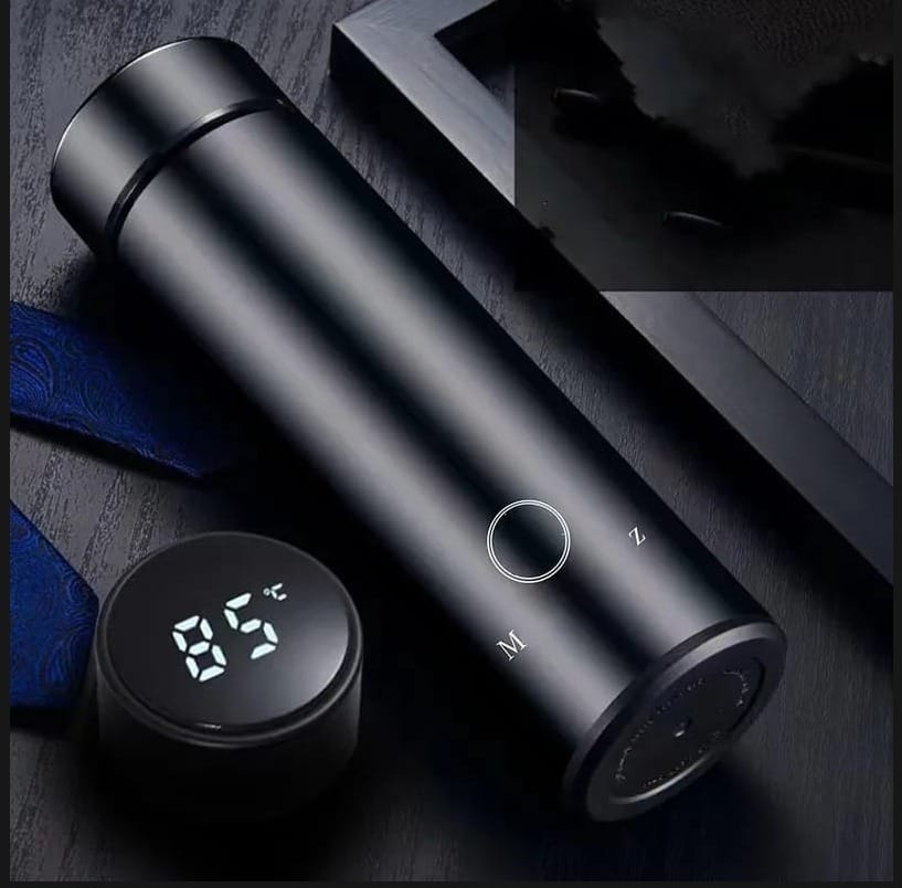 500ML Stainless Steel Temperature Display Bottle