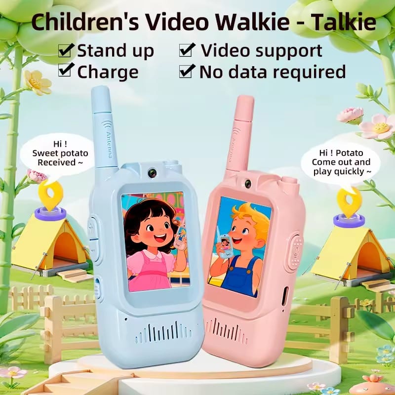 Video Walkie Talkie Toy for Kids - Image 2