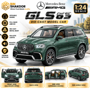 Mercedes AMG GLE 63 Die-Cast Model Car 1:24 Scale Friction Toy SUV