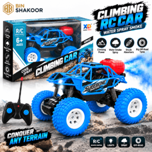 Climbing RC Car with Water Smoke Spray & Lights Off-Road Remote Control Car for Kids
