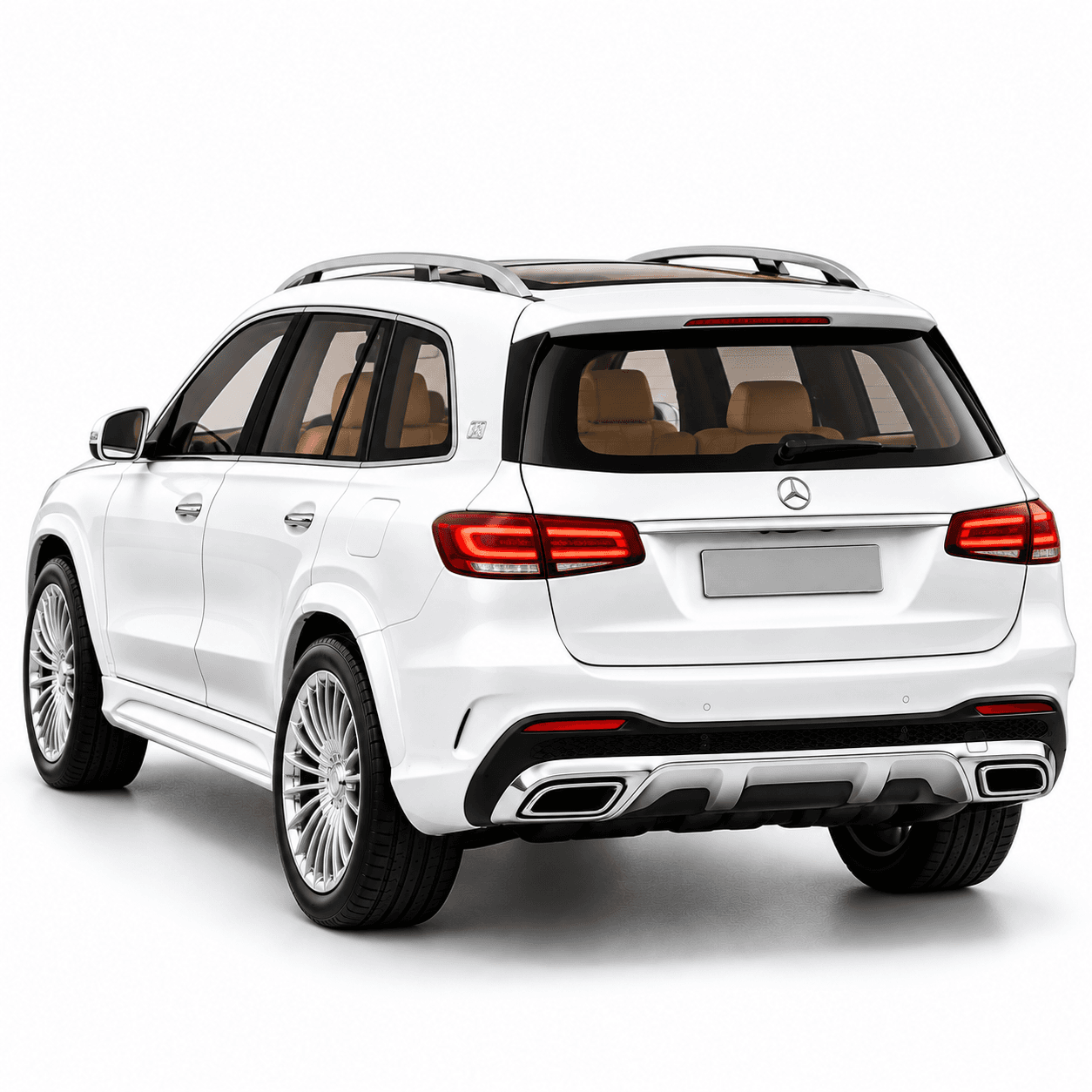Mercedes Benz SUV 1:24 Die-Cast Model Car Pull Back & Openable Doors - Image 5