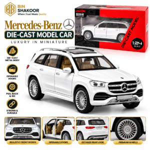 Mercedes Benz SUV 1:24 Die-Cast Model Car Pull Back & Openable Doors